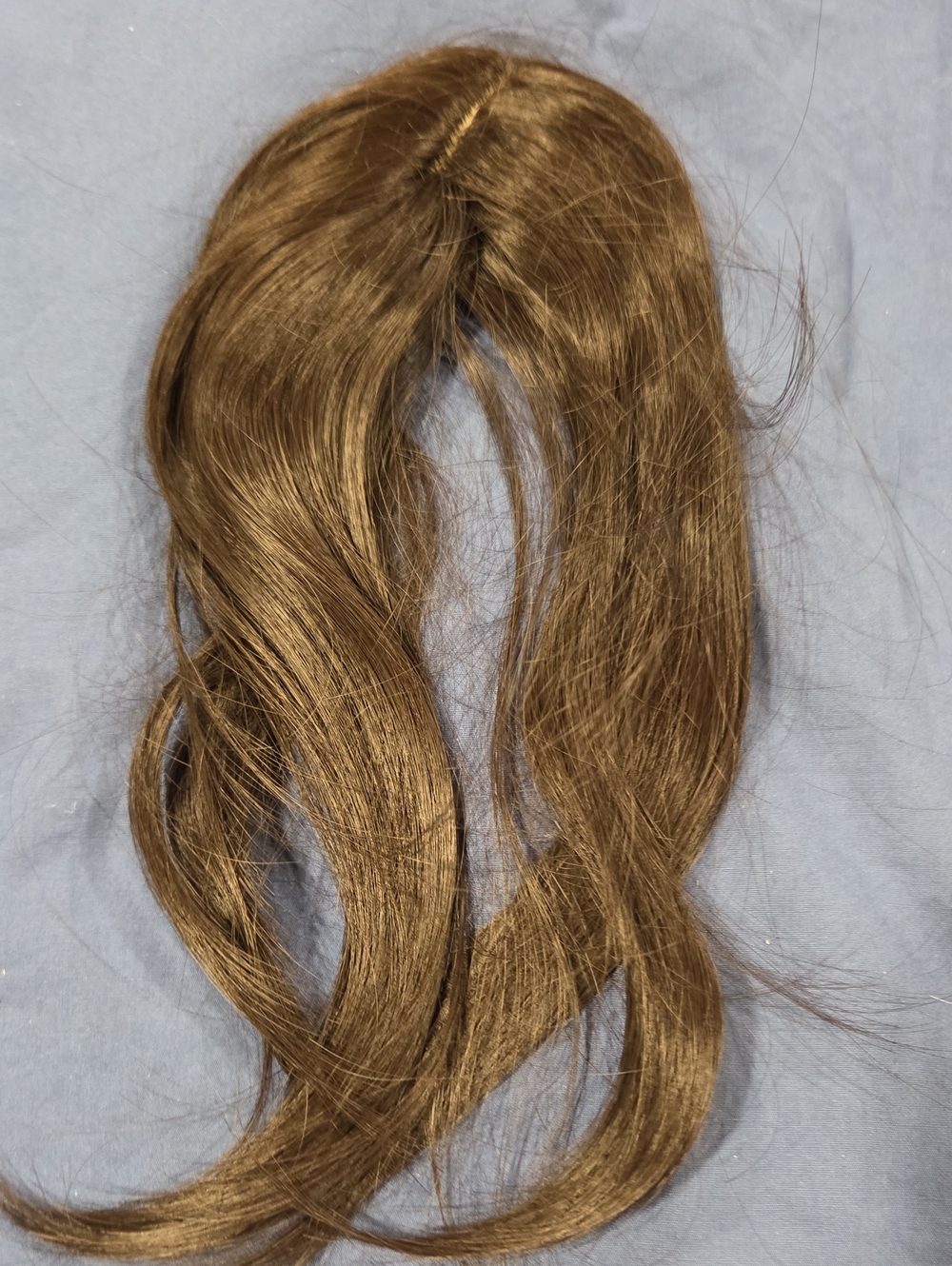 Brown Clip-In Hair Extension Topper - Natural Brown